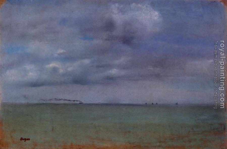 Edgar Degas : Seascape Edgar Degas : Seascape